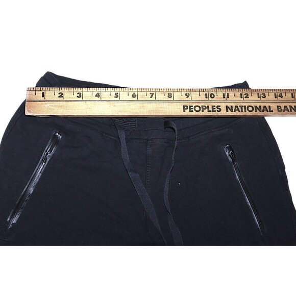 Thrashed Alo Yoga XS Black & Brown Tie-Dye Joggers With Zipper Pockets Grunge - Picture 11 of 13